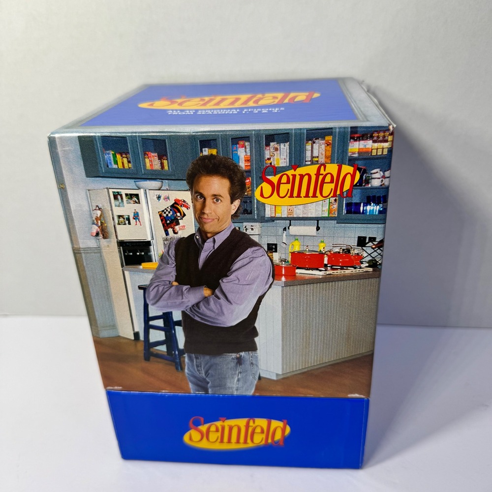 Seinfeld Complete Seasons 1-3 DVD Box Set with Script, Diner Collectibles, Cards